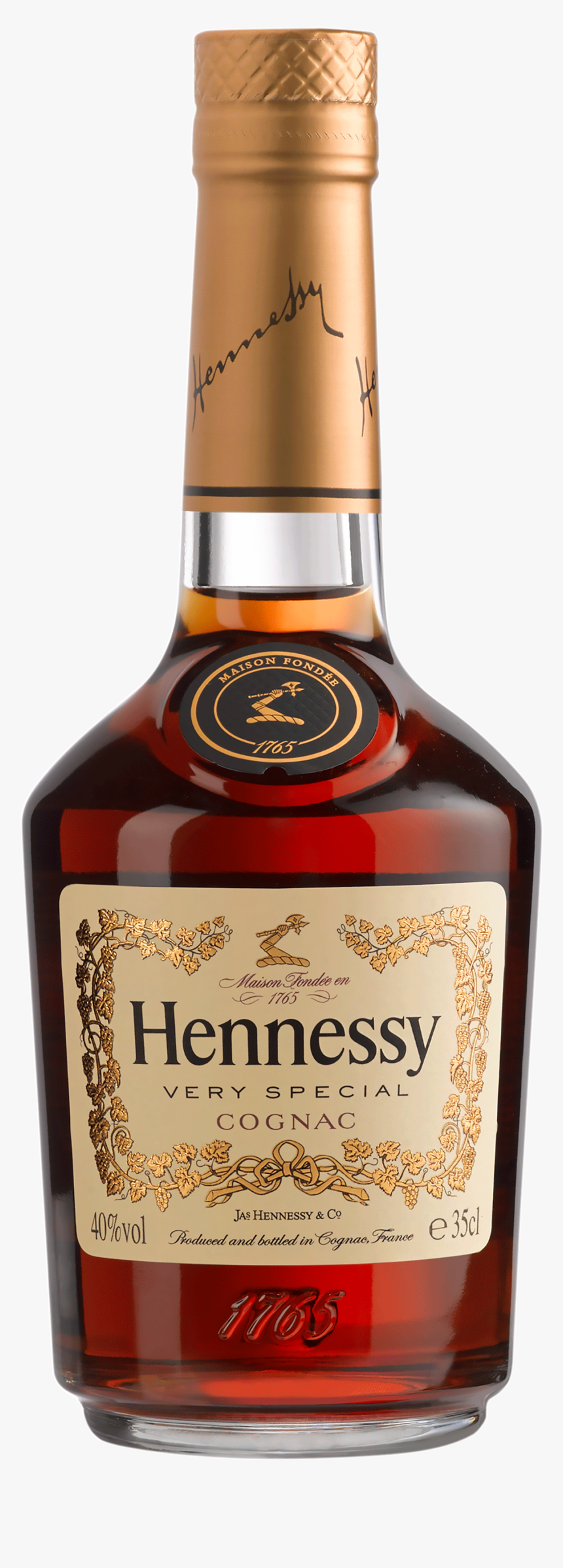 Hennessy Bottle Png - Hennessy 1.5 Litre, Transparent Png, Free Download
