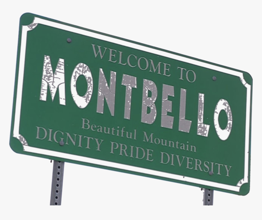 Montbello Sign - Street Sign, HD Png Download, Free Download