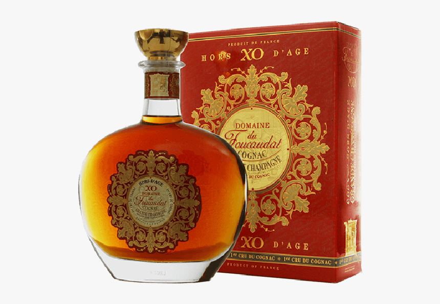 Domaine Du Foucaudat Xo Cognac - Glass Bottle, HD Png Download, Free Download