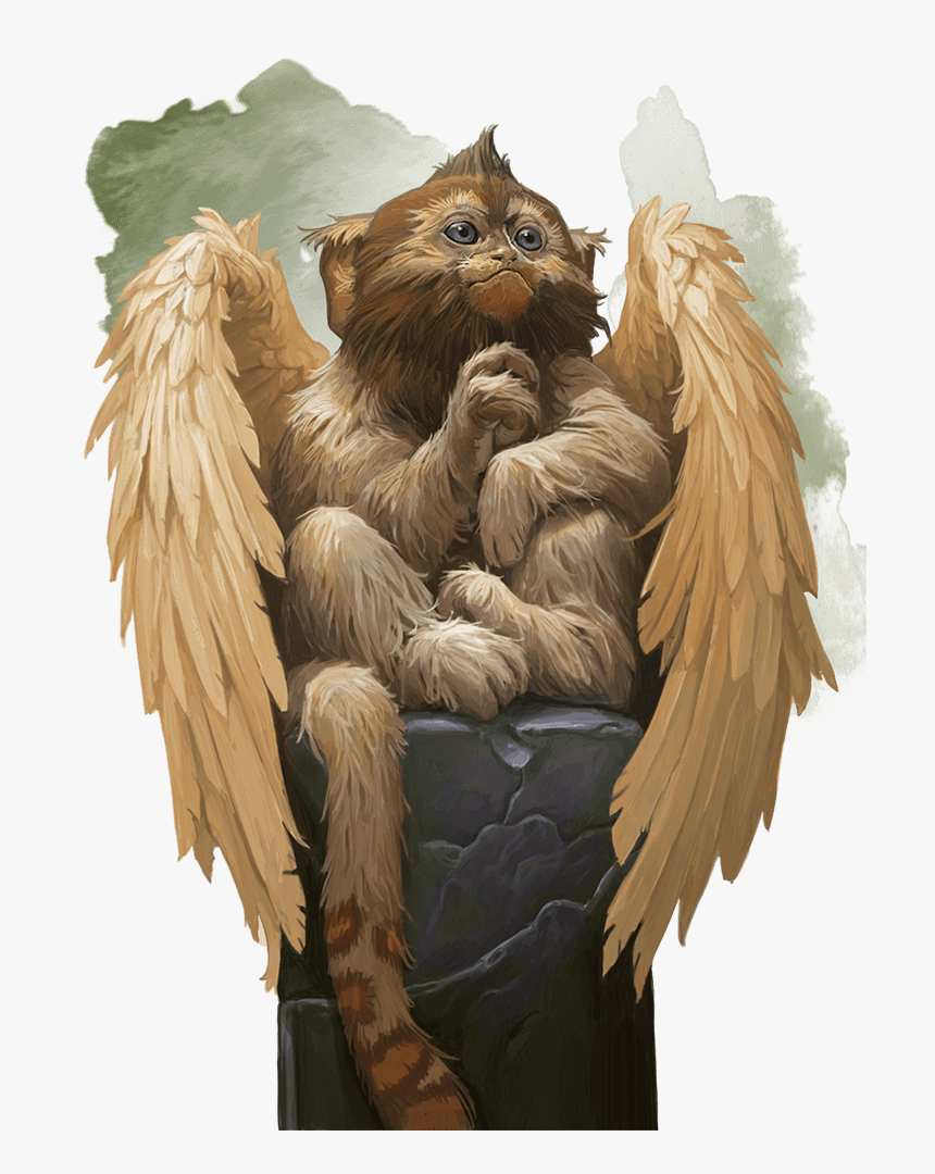 Transparent Chewbacca Head Png - Tomb Of Annihilation Flying Monkey, Png Download, Free Download