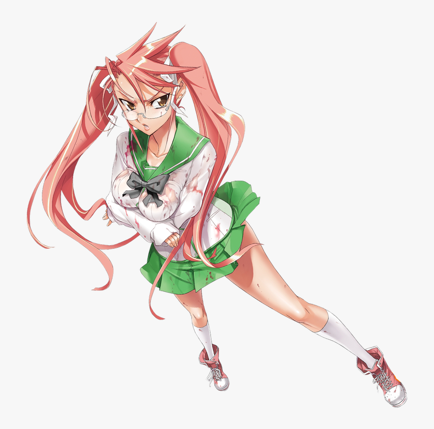 Fiction Wrestling Multiverse Wiki Highschool Of The Dead Saya Render Hd Png Download Kindpng - anime high school roblox wiki