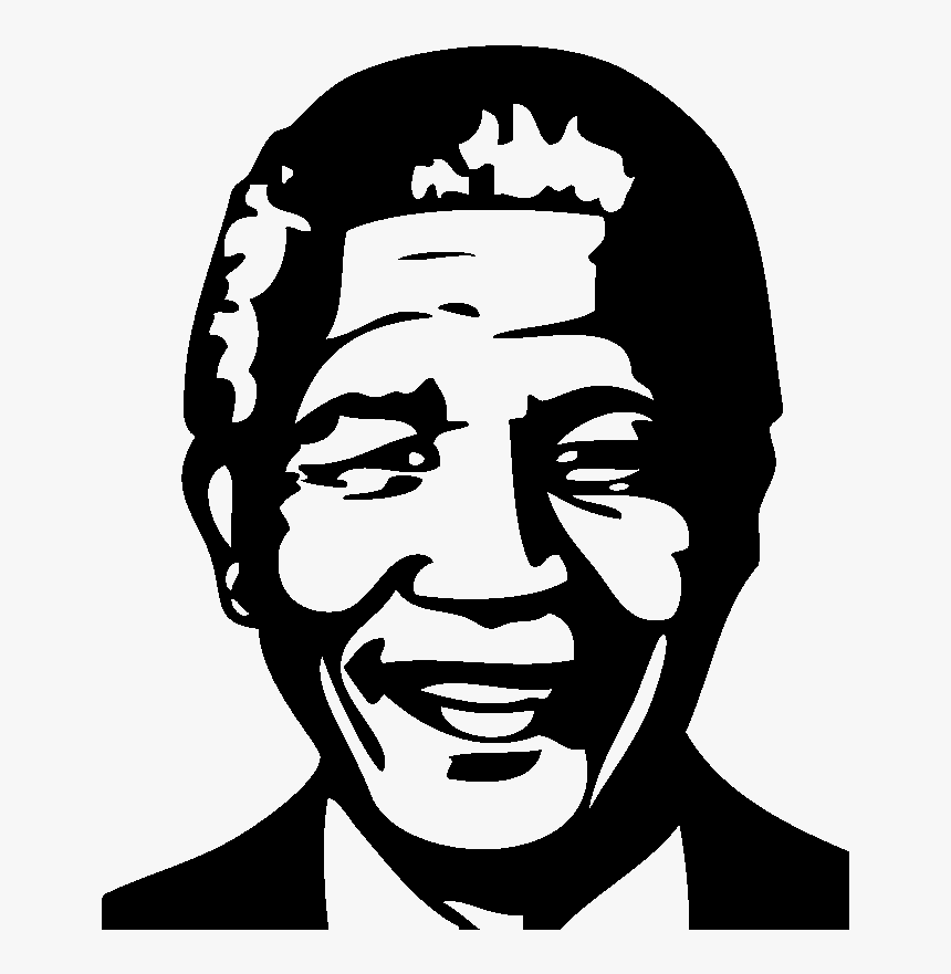 Thumb Image - Nelson Mandela Black And White Poster, HD Png Download, Free Download