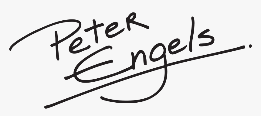 Peter Engels Logo - Calligraphy, HD Png Download, Free Download