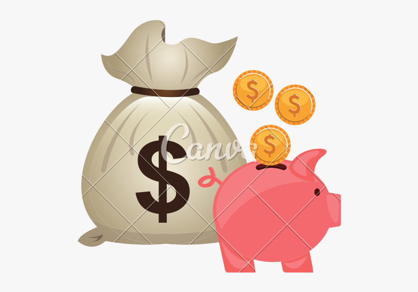 Clip Art Money And Bank Icons - Économie D Argent Dessin, HD Png Download, Free Download