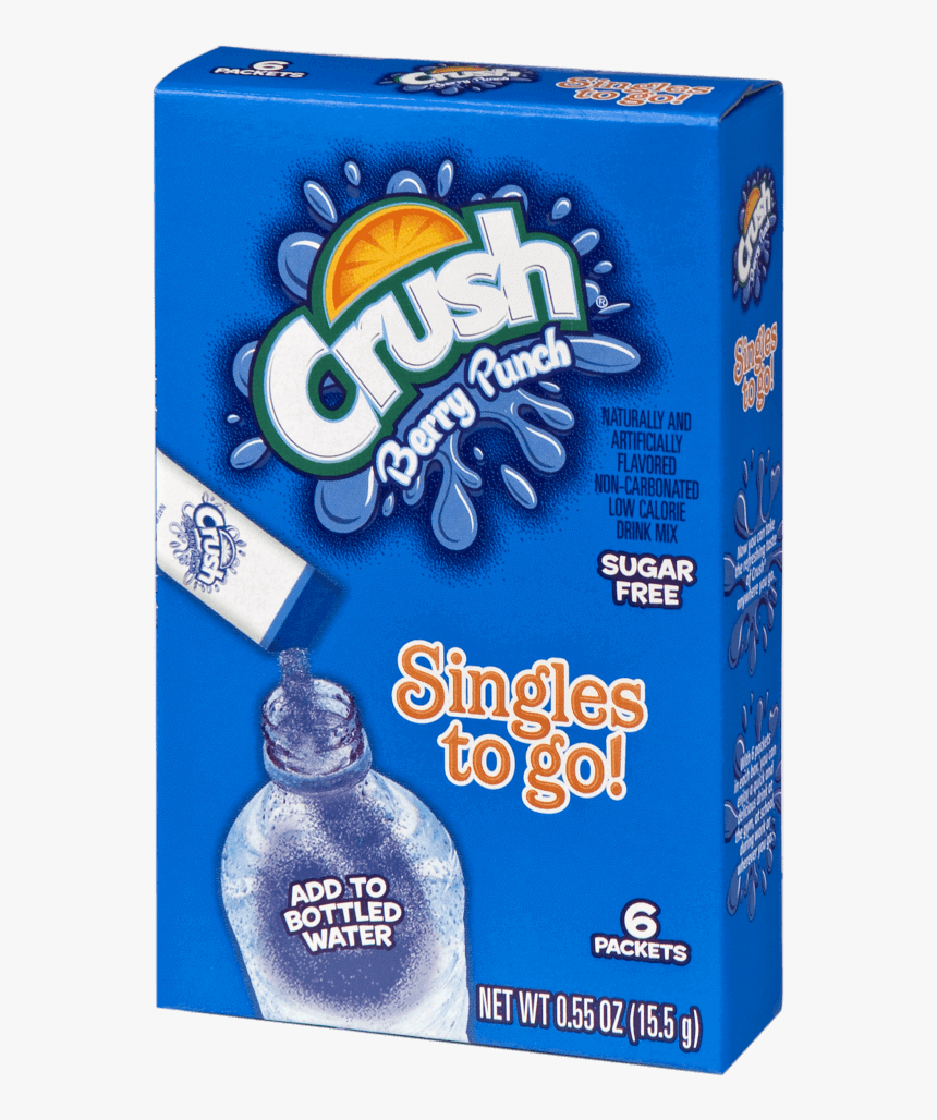 Crush Berry Punch Singles To Go - Crush Soda, HD Png Download, Free Download