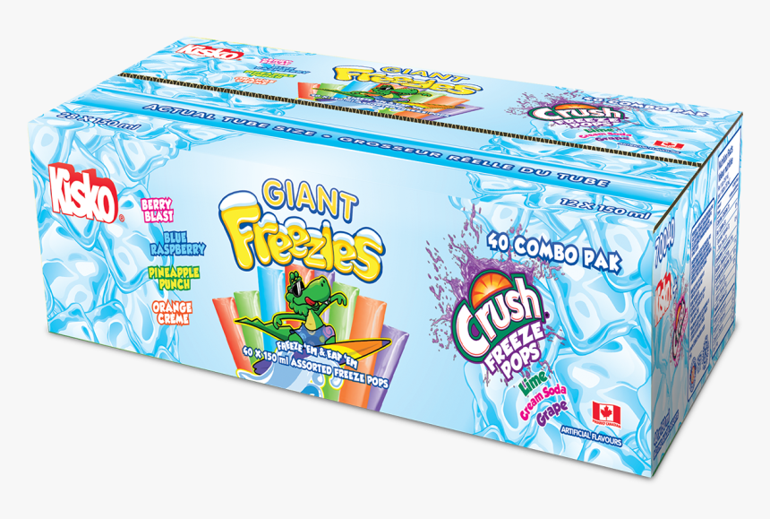 Popsicle Kisko Tropical Freezies 50 Crush, HD Png Download, Free Download