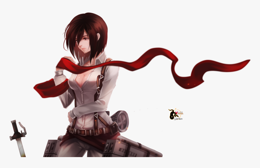 Mikasa Attack On Titan Art, HD Png Download, Free Download