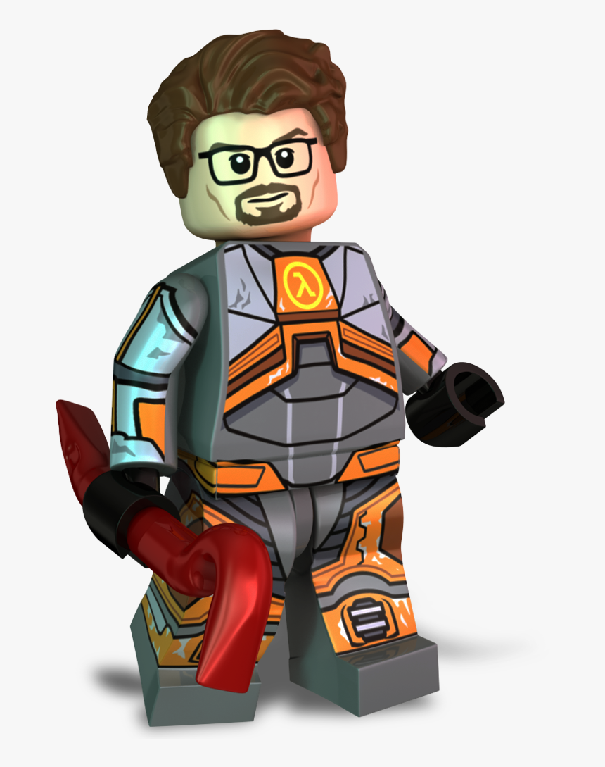 Gordon Freeman - Custom Lego Minifigures Gordon Freeman, HD Png Download, Free Download