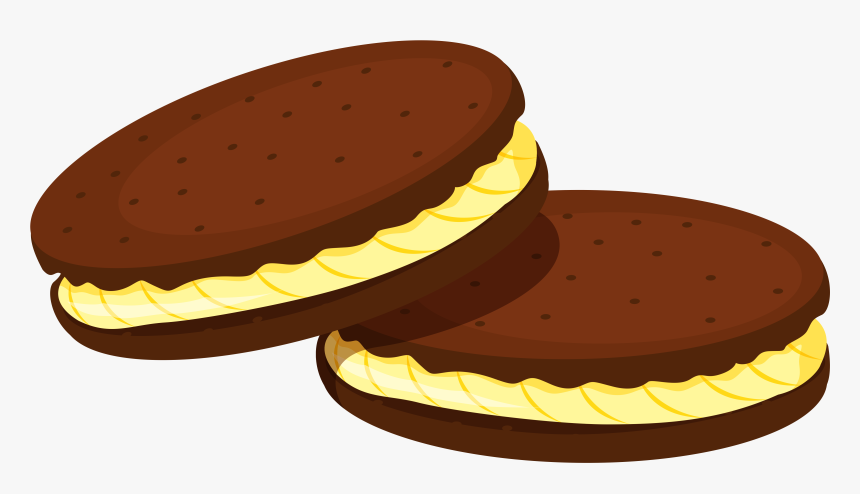 Cocoa Sandwich Biscuit Png Clipart Picture - Biscuit Clipart, Transparent Png, Free Download