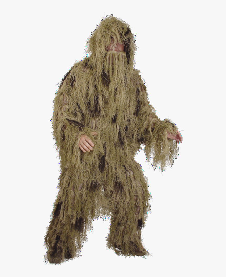 Mil Spec Camo Ghillie Suits - Ghillie Suit, HD Png Download, Free Download