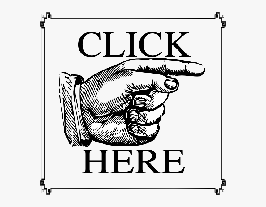 Transparent Hand Click Png - Click Here Clip Art, Png Download, Free Download