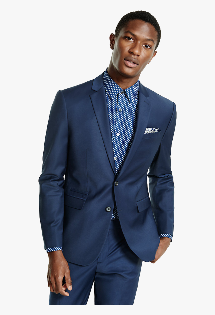 Suit - Express Navy Blue Suit, HD Png Download, Free Download