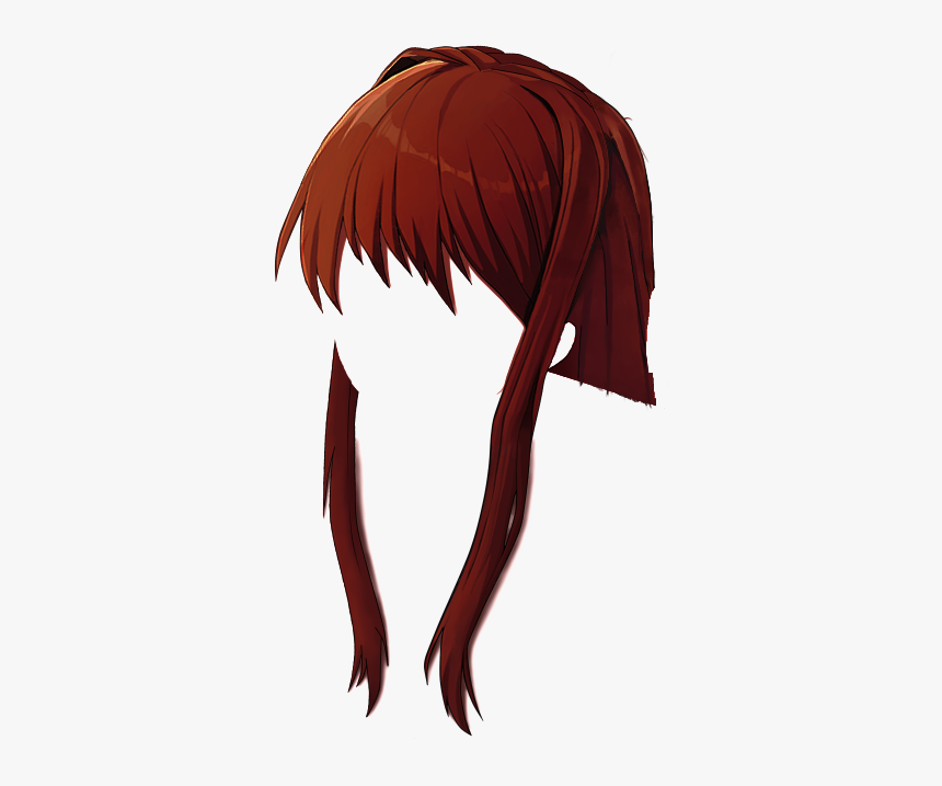 Hair Leaning Def Down Front N - Illustration, HD Png Download, Free Download