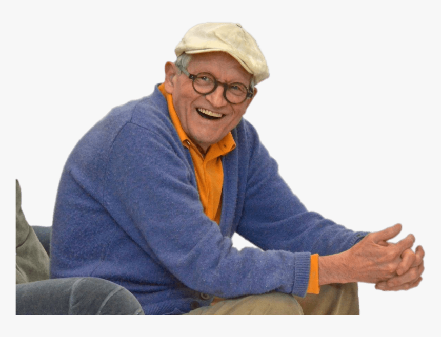 David Hockney Laughing - David Hockney, HD Png Download, Free Download