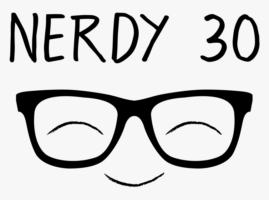 Nerdy Glasses Png, Transparent Png, Free Download