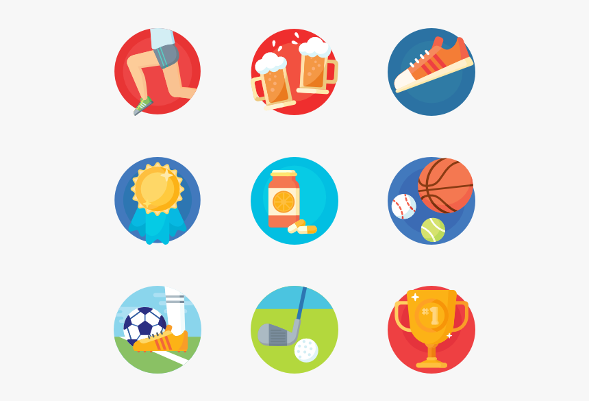 Sport - Vector Science Icon Png, Transparent Png, Free Download