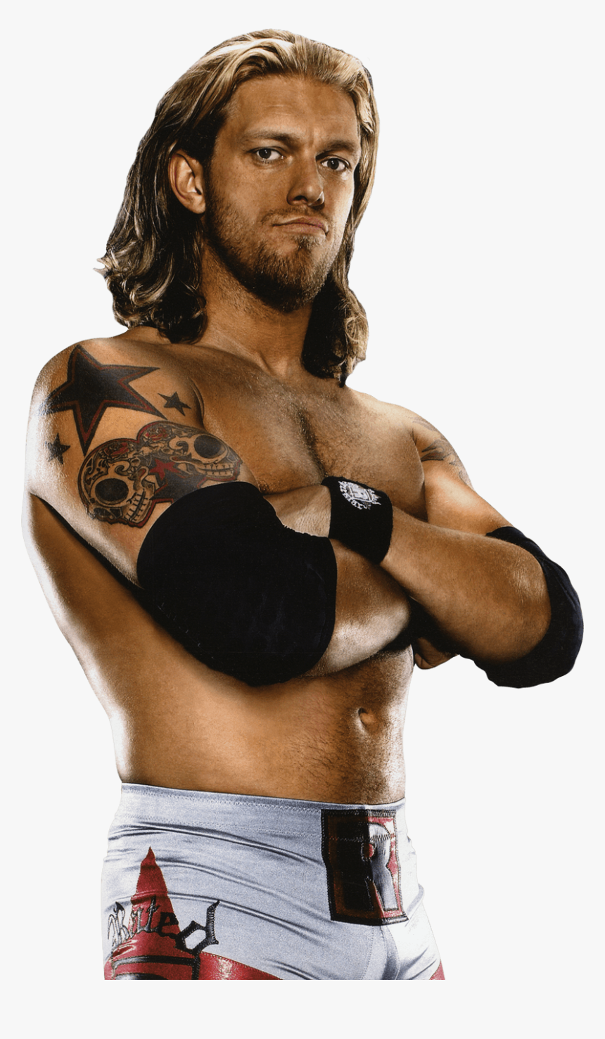 Edge Crossed Arms - Edge Png Wwe, Transparent Png, Free Download