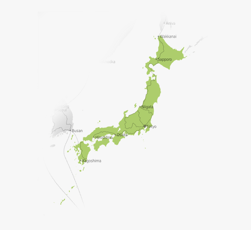 Map Of Japan Vector, HD Png Download, Free Download