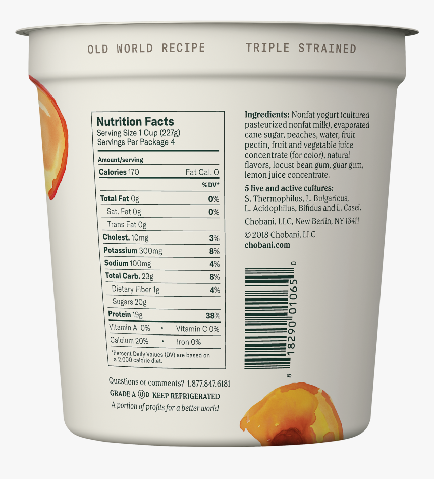 Chobani Drinkable Yogurt Nutrition Facts Images Amashusho