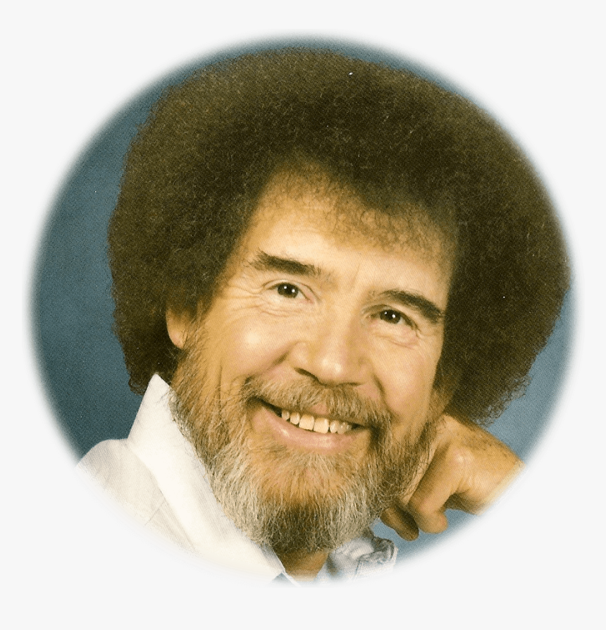 Bob Ross Afro Png - Bob Ross, Transparent Png, Free Download