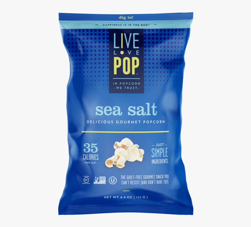 Seasalt - Live Love Pop Sea Salt, HD Png Download, Free Download