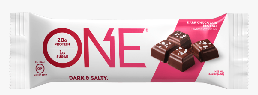 One Bar Dark Chocolate Sea Salt Protein Bar - Honmei Choco, HD Png Download, Free Download