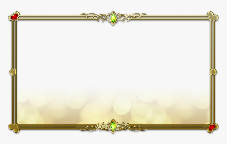 Gold Frames Png - Golden Frames Hd Png, Transparent Png, Free Download