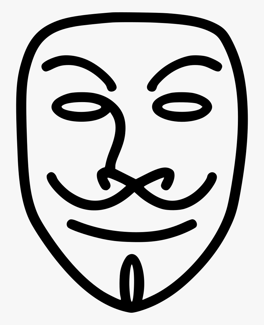 V For Vendetta - Icon V Of Vendetta Png, Transparent Png, Free Download