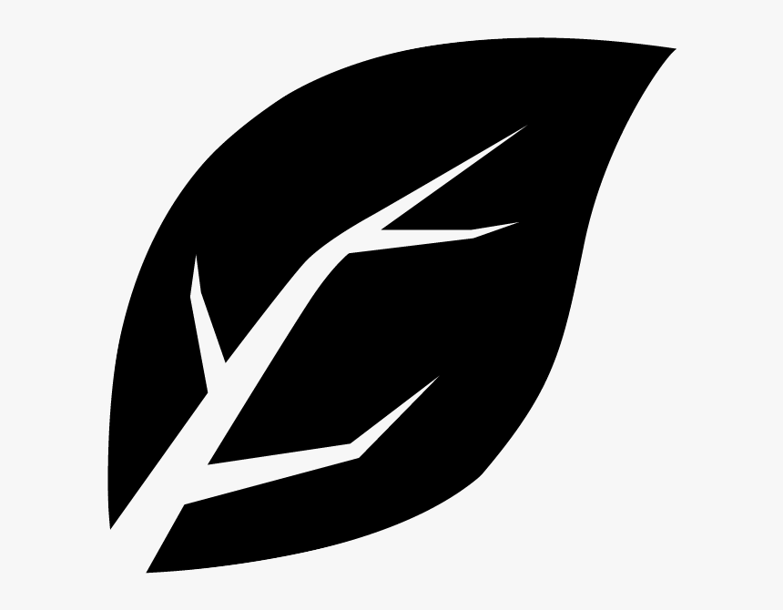 Storyline Leaf Logo-01 - Leaf Logo Black And White, HD Png Download, Free Download