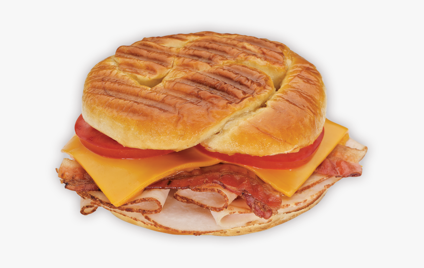 Turkey Bacon Cheddar - Pretzel Bread, HD Png Download, Free Download