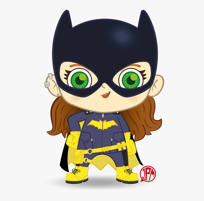 Batgirl Chibi Png, Transparent Png, Free Download