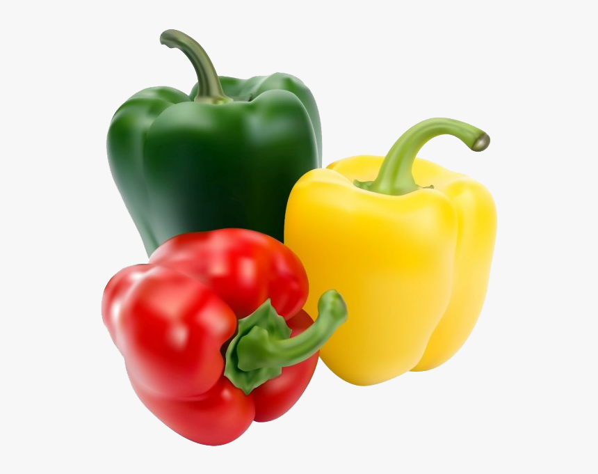 Paprika Png Image - Capsicum Red And Yellow Png, Transparent Png, Free Download