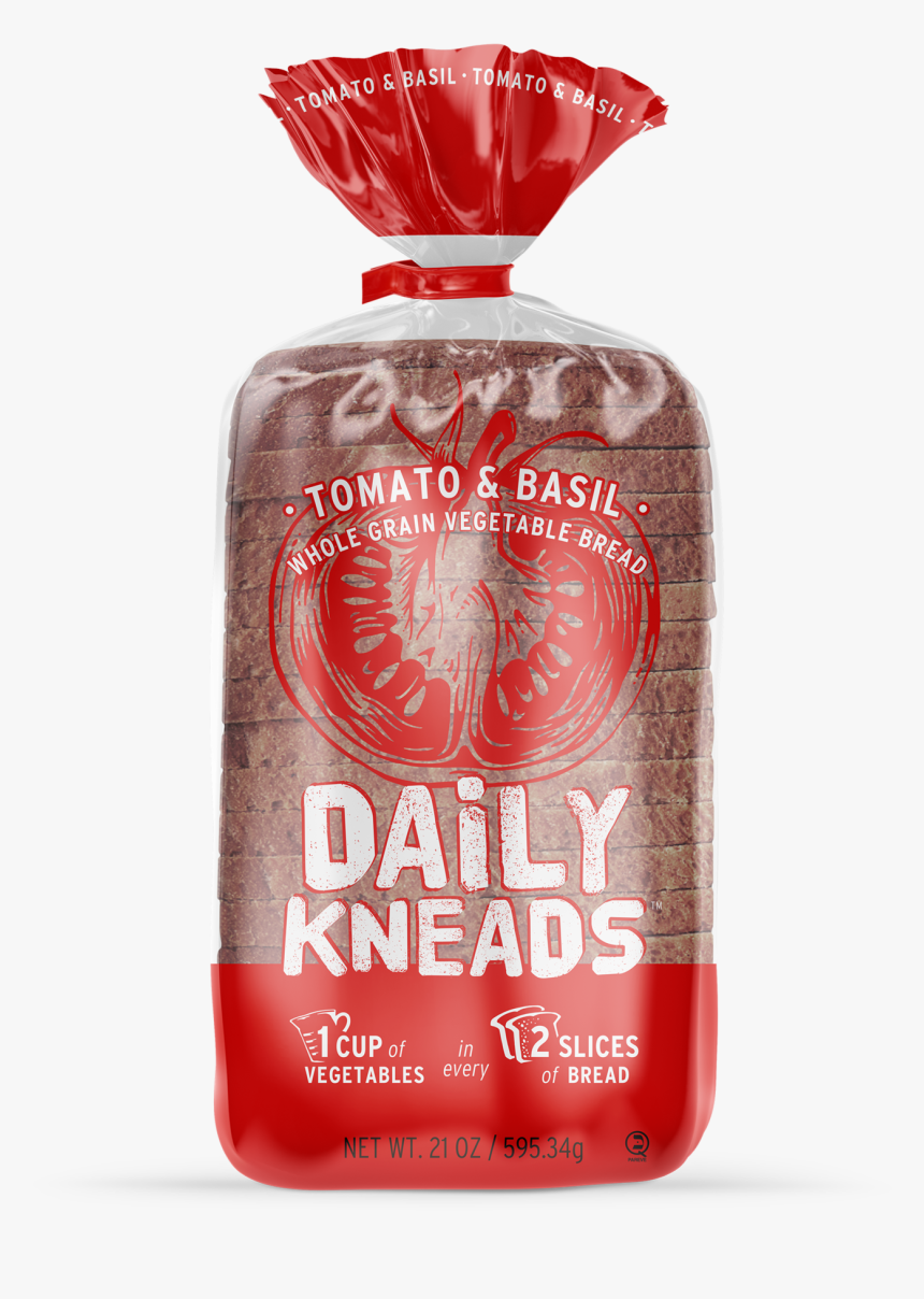 Tomato & Basil Sliced Bread Loaf - Bottle, HD Png Download, Free Download