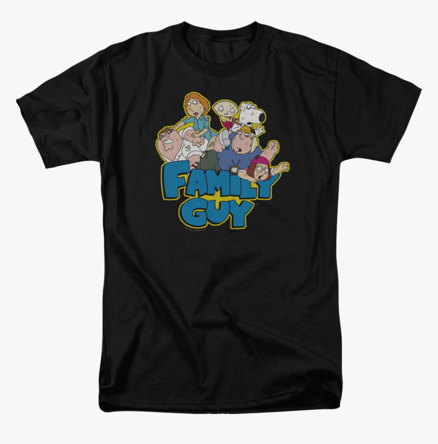 Cast Family Guy T-shirt - Family Guy, HD Png Download, Free Download