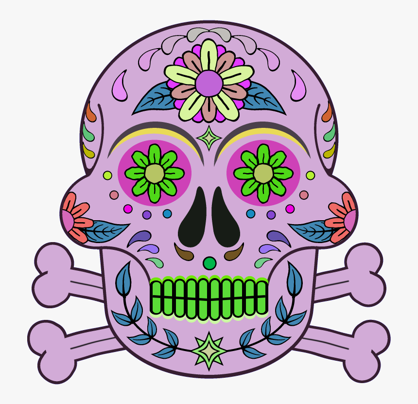 Day Of The Dead 800 X 800 Png Transparent - Day Of The Dead Textures, Png Download, Free Download