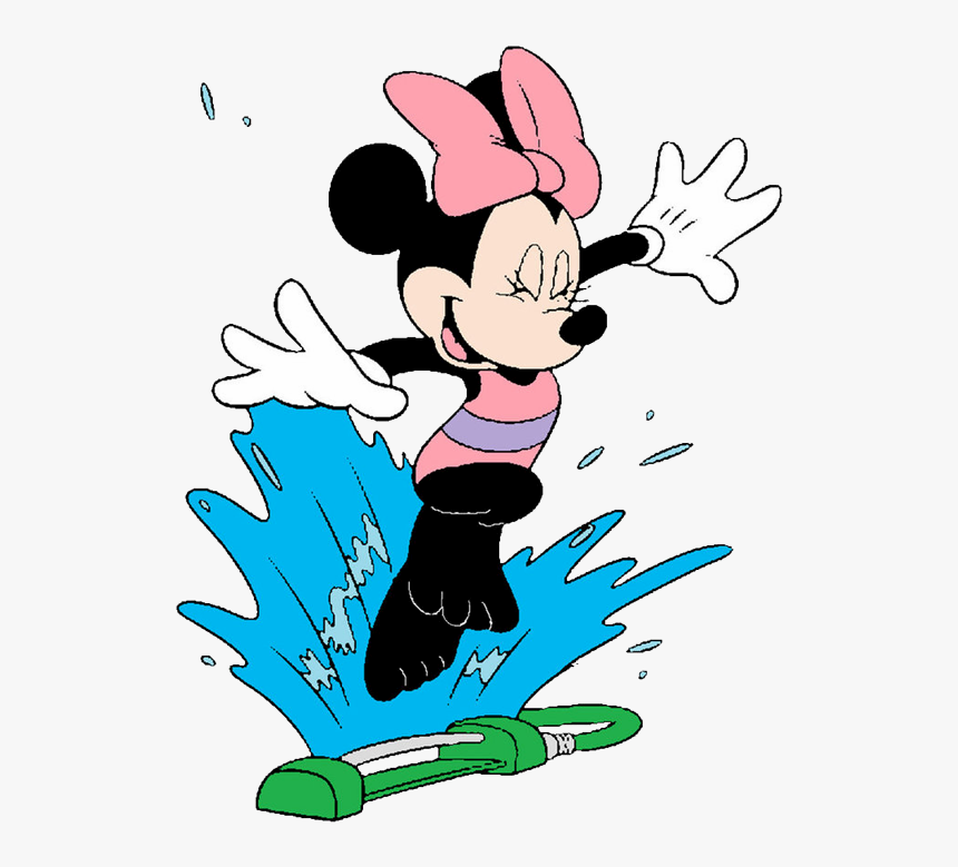 Minnie Mouse Beach Clipart - Minnie Mouse Beach, HD Png Download, Free Download