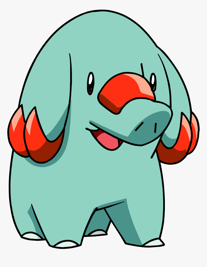 Pokemon Phanpy - Pokemon Pokemon Phanpy Art, HD Png Download, Free Download