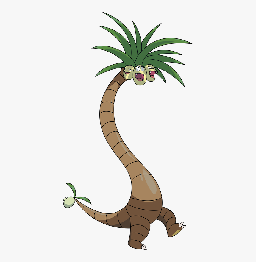 Alolan Exeggutor Exeggutor Pokemon, HD Png Download, Free Download