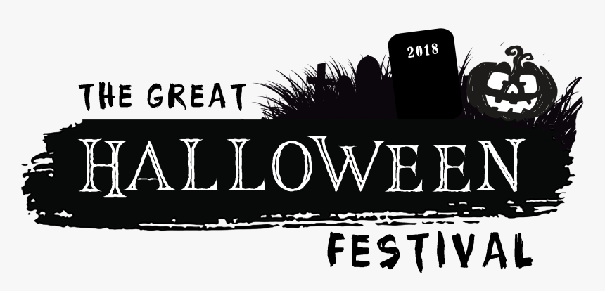 White Halloween Banner Png, Transparent Png, Free Download