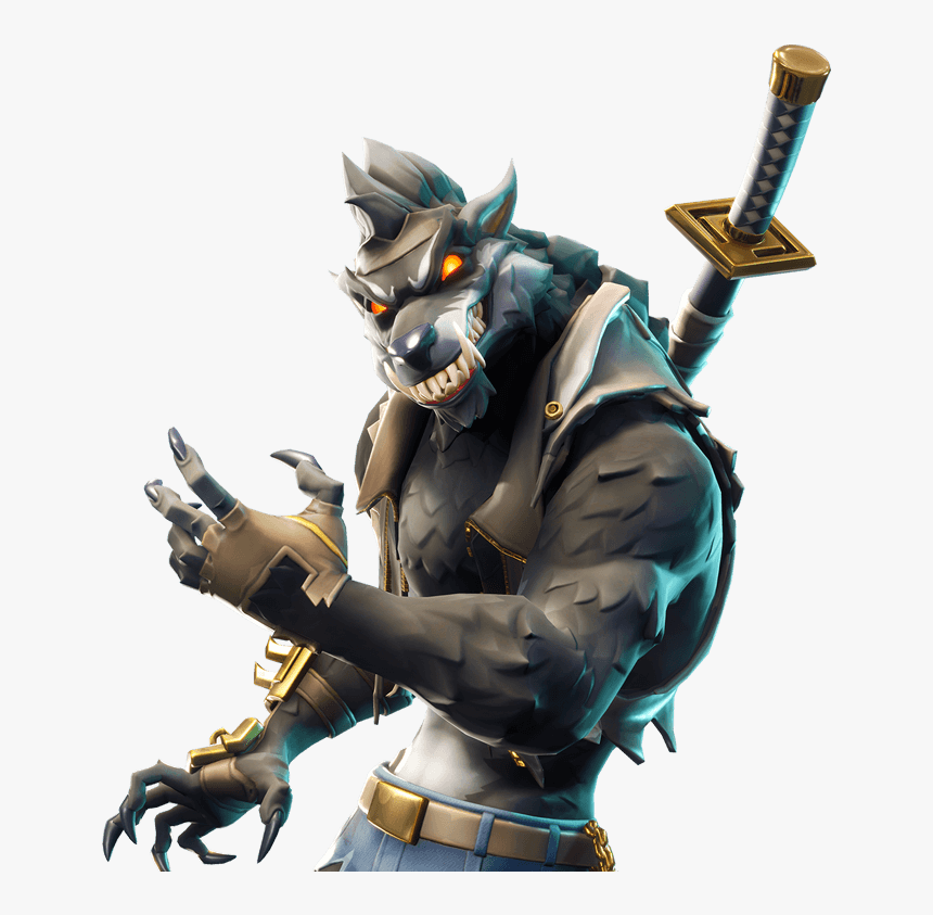 Dire Wolf Fortnite Png, Transparent Png, Free Download