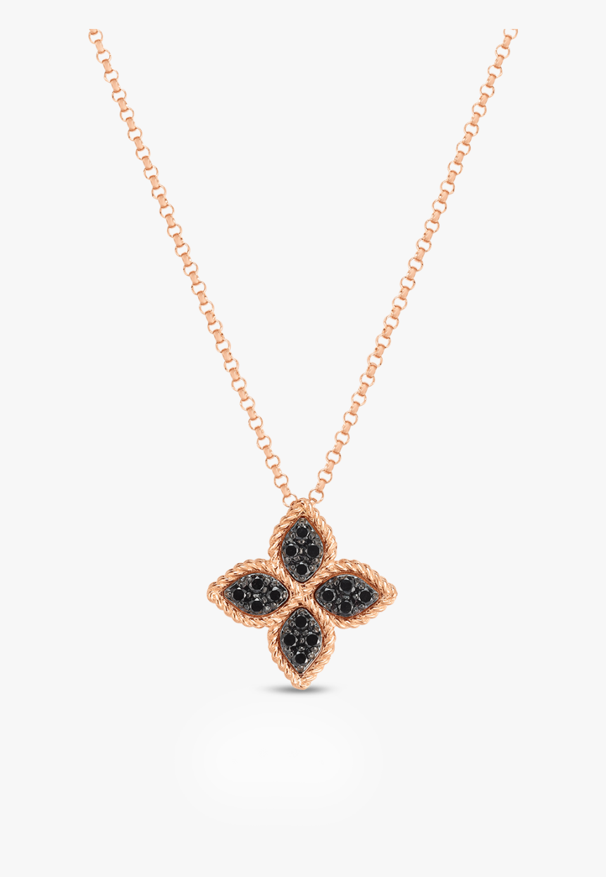 Roberto Coin 18k Gold Medium Flower Necklace - Pendant, HD Png Download, Free Download