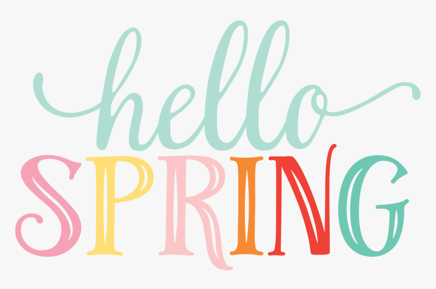 Hello Spring - Calligraphy, HD Png Download, Free Download