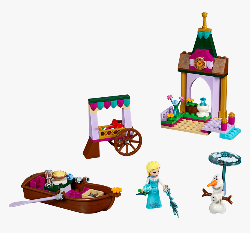 Transparent Olaf Clipart - Lego Elsa Market Adventure Instructions, HD Png Download, Free Download