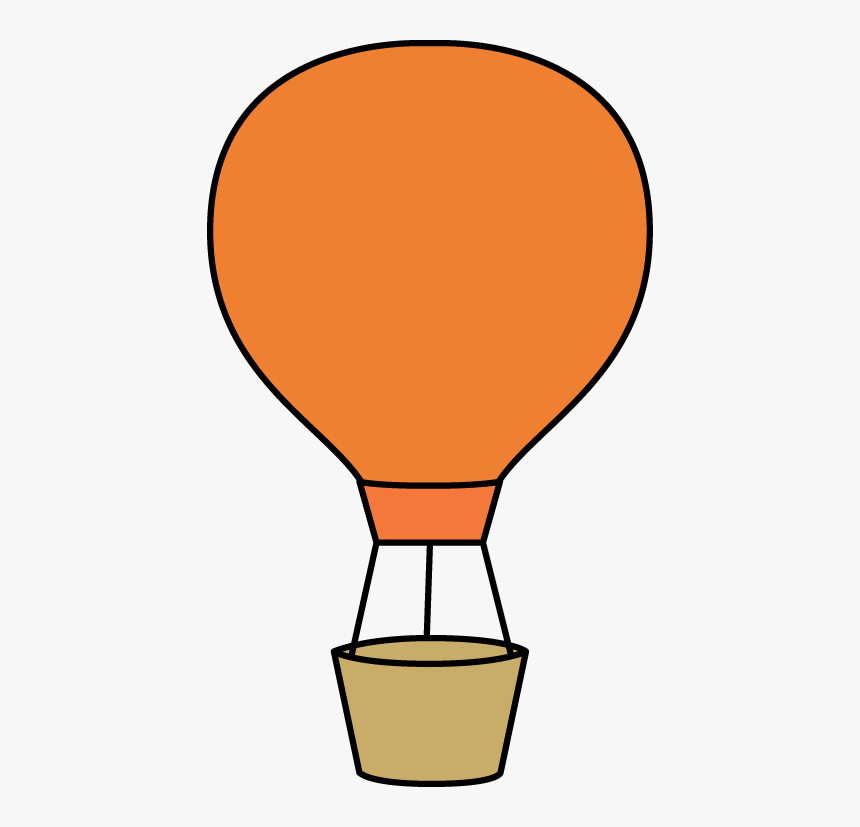 Clip Art Image - Hot Air Balloon Clipart Cute, HD Png Download, Free Download