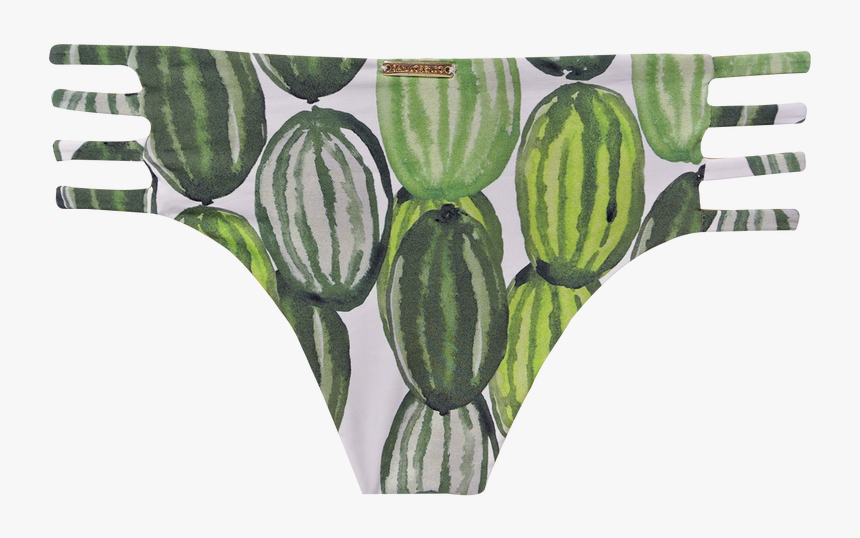 Mar Azul Melon & White Hipster Strap Bottom - Panties, HD Png Download, Free Download