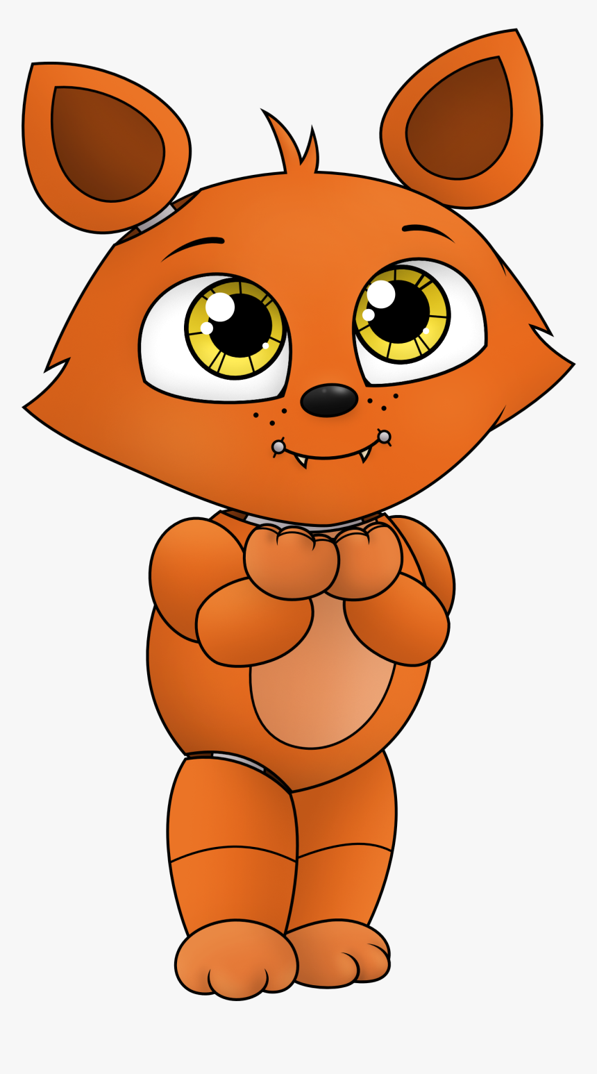 Baby Foxy - Cartoon, HD Png Download, Free Download