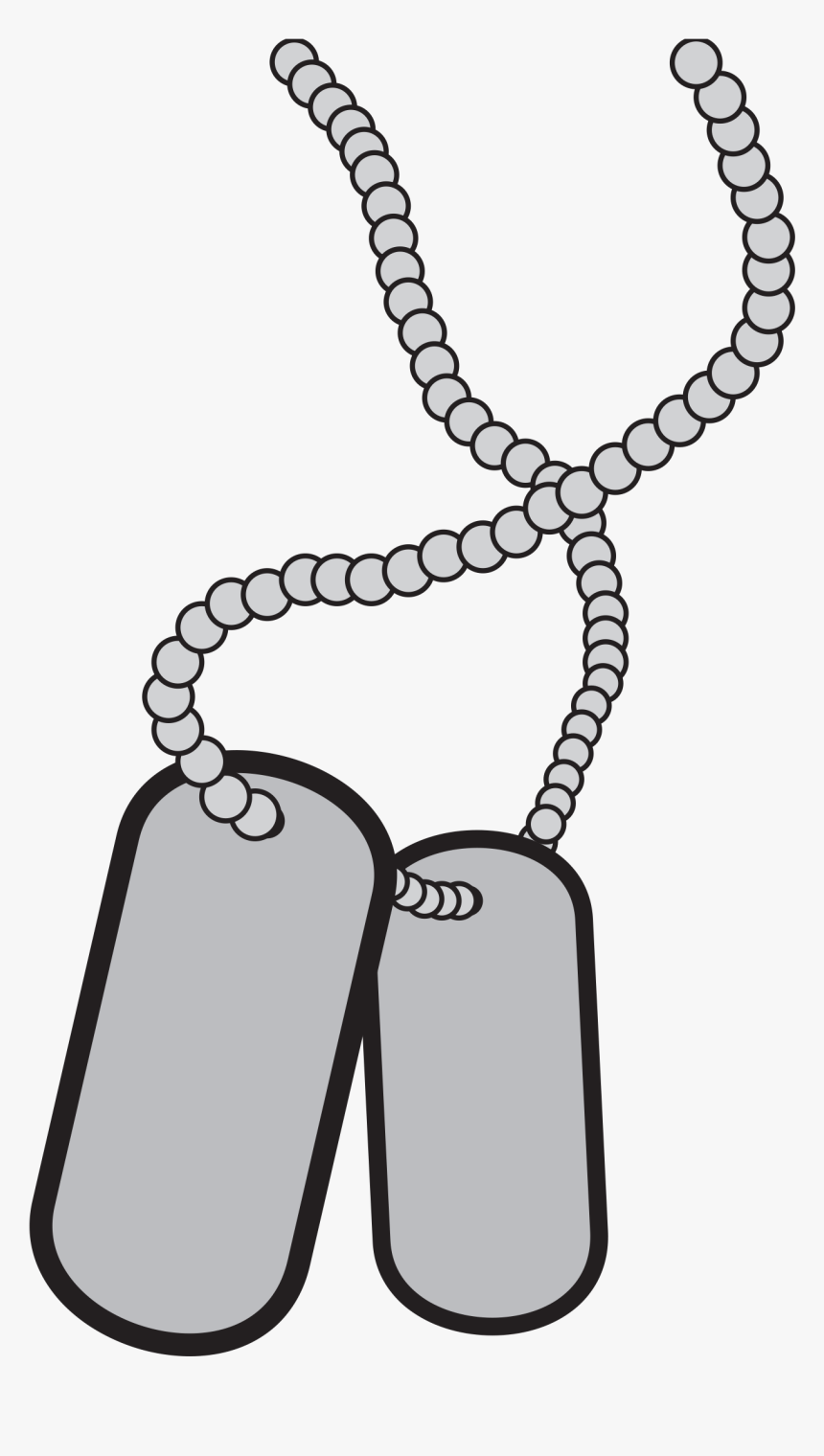 Military Dog Tags Clipart, HD Png Download, Free Download