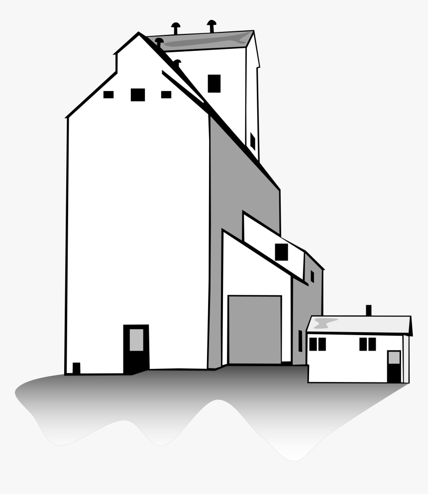 Grain Elevator Clipart, HD Png Download, Free Download