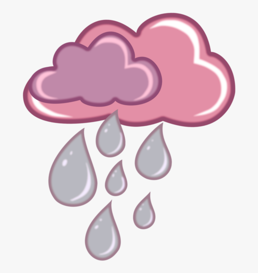 Transparent Gas Cloud Clipart - Pink Cloud Rain Png, Png Download, Free Download