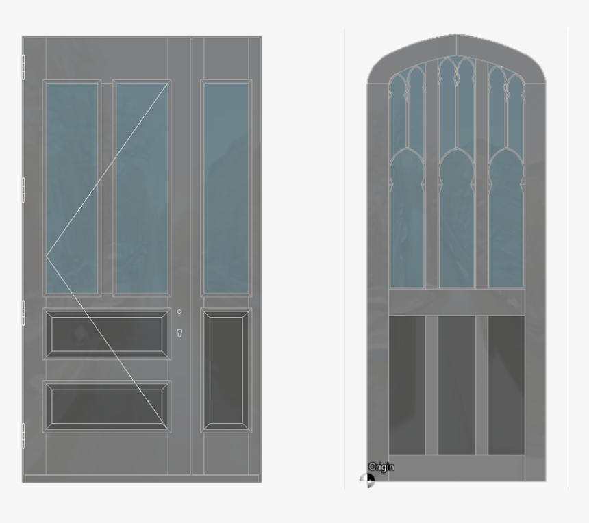 Custom Doors - Screen Door, HD Png Download, Free Download